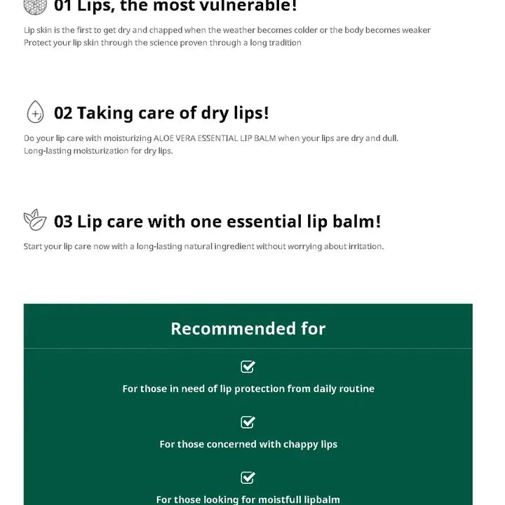 Farm Stay Real Essential Tube Lip Balm