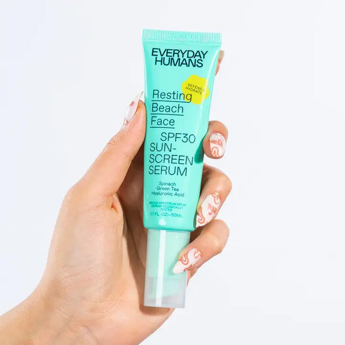 Everyday Humans Resting Beach Face SPF30 Sunscreen Serum (Derm Tested)