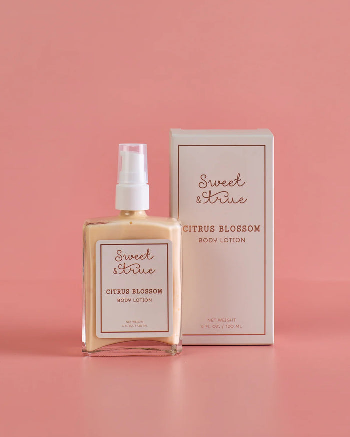Sweet & True Botanicals Citrus Blossom Body Lotion