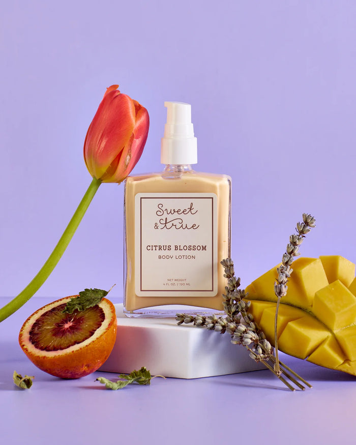 Sweet & True Botanicals Citrus Blossom Body Lotion