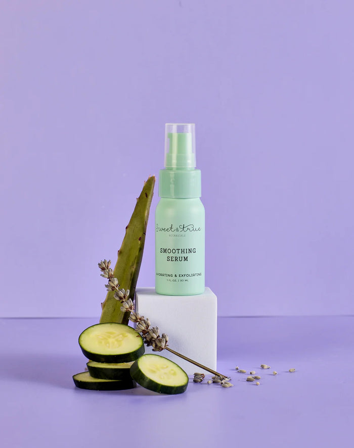 Sweet & True Botanicals Smoothing Serum Hydrating & Exfoliating