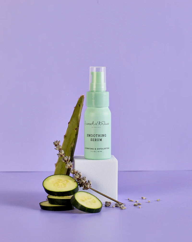 Sweet & True Botanicals Smoothing Serum Hydrating & Exfoliating